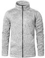 Heren Fleece Vest Promodoro 7720 heather Grey